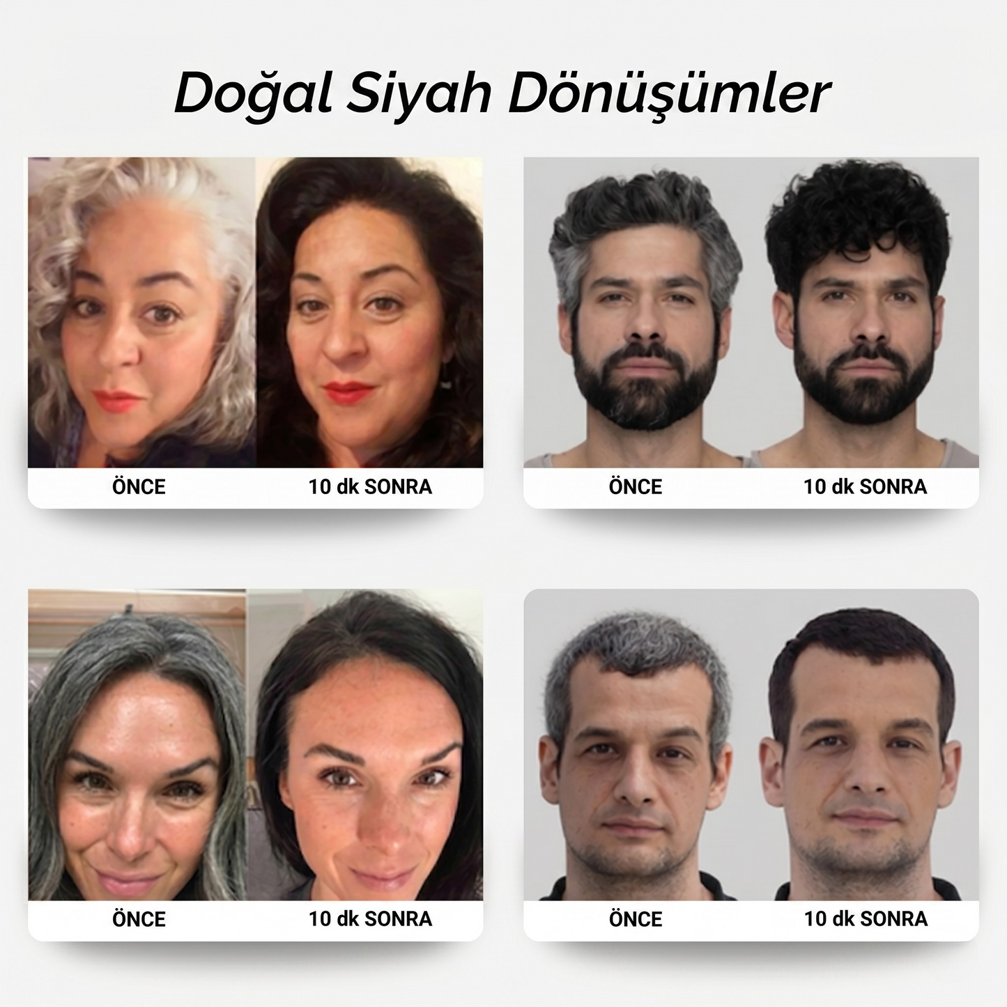 CureVera - Anında Saç Boyayan Şampuan