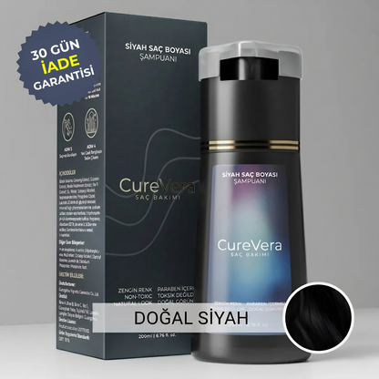 CureVera - Anında Saç Boyayan Şampuan